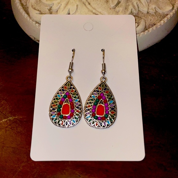 Bohemian earrings - Picture 1 of 2